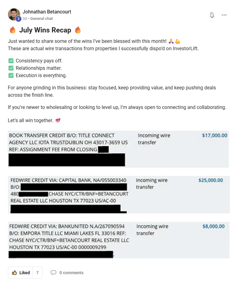 Deal Makers Academy Testimonial