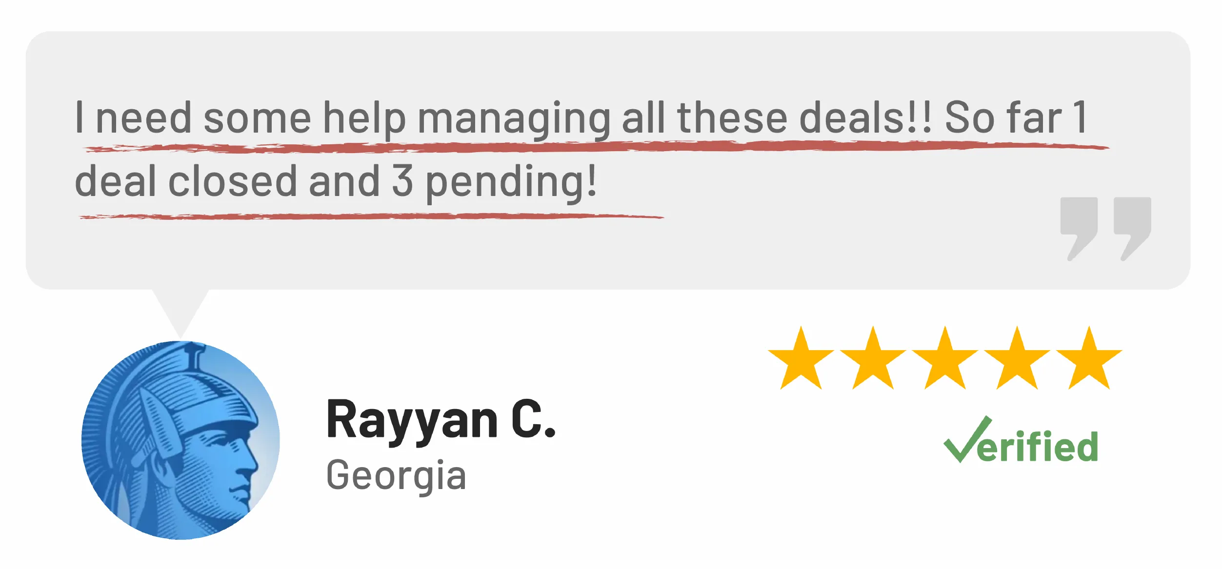 Deal Makers Academy Testimonial