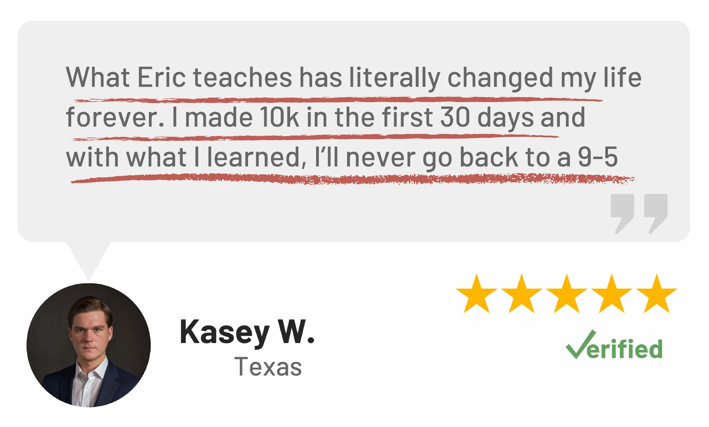 Deal Makers Academy Testimonial